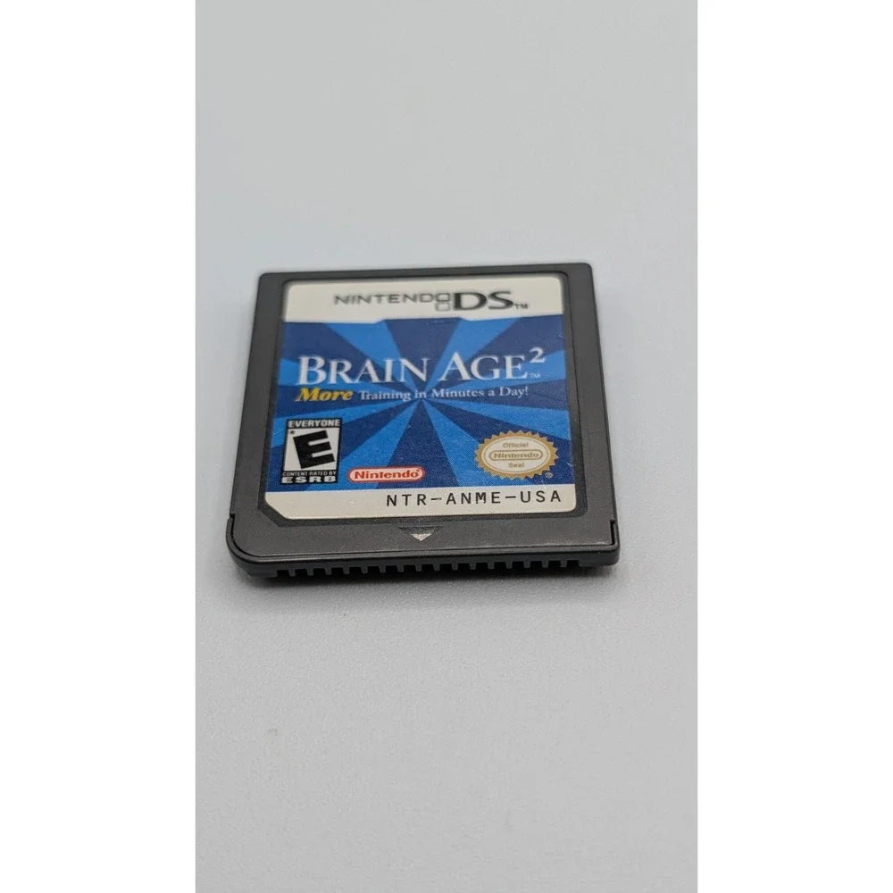 Nintendo DS Brain And Mind Based Games Mixed Lot of 5 Cartridges Only